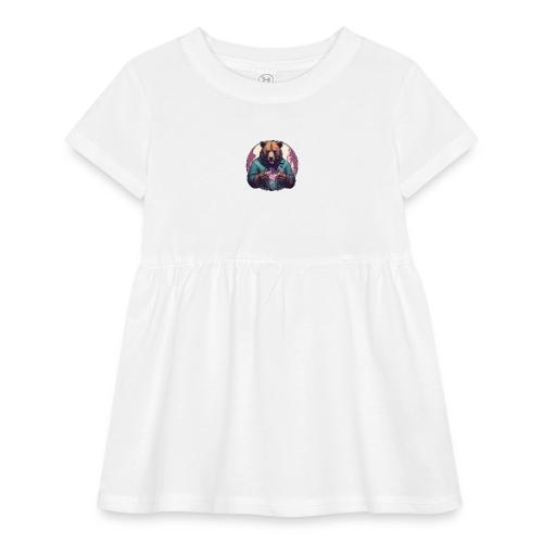 Magical Bear - Infant Baby Rib Dress