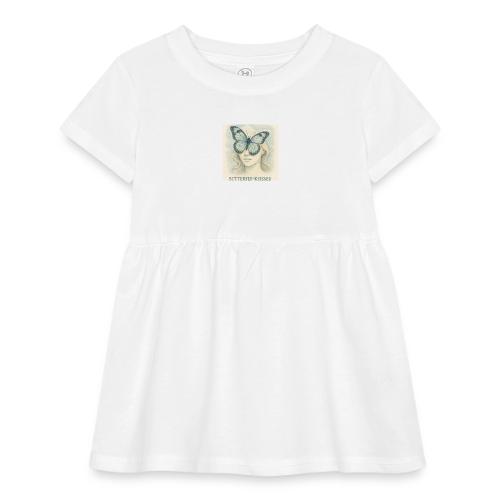 Butterfly kisses Hue - Infant Baby Rib Dress