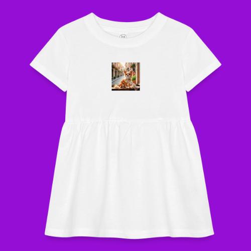 Morning coffee Chihuahua - Infant Baby Rib Dress