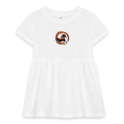 Year of the Horse Fiery Spirit T Shirt, Lunar New - Infant Baby Rib Dress