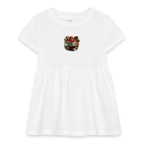 Urban Beat Dog Heroes - Infant Baby Rib Dress