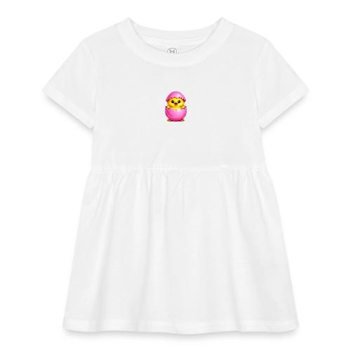 Easter Chick Pink - Infant Baby Rib Dress