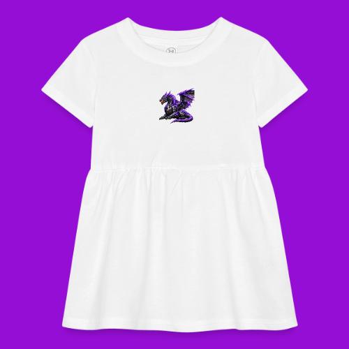 Neon Dragon at Rest - Infant Baby Rib Dress