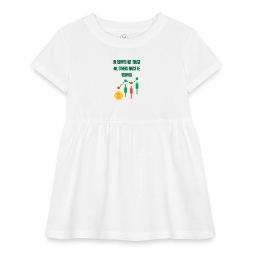 Sarcastic Bitcoin Investor T-shirt - Infant Baby Rib Dress