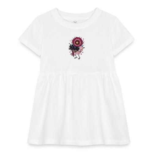 Gothic Valentine Eldritch Bloom – Dark Rom - Infant Baby Rib Dress