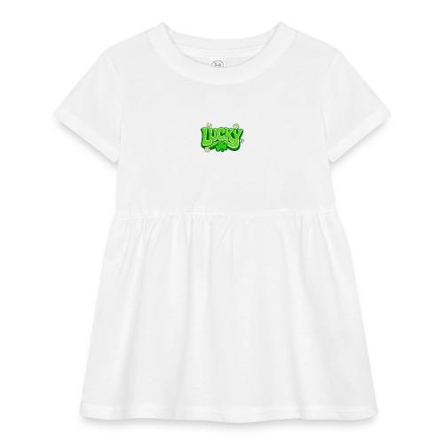 Lucky 70s Retro T-Shirt - Infant Baby Rib Dress