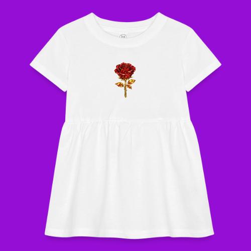 Golden Rose - Infant Baby Rib Dress
