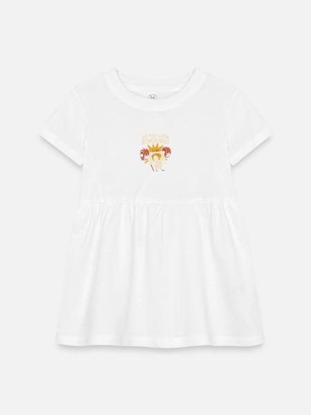 Bench Press Meme Spot Me Bro Gym Humor - Infant Baby Rib Dress - white - Front