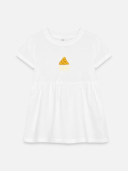 Gold Panning Hobby Gift Creek Pan Sluice - Infant Baby Rib Dress - white - Front