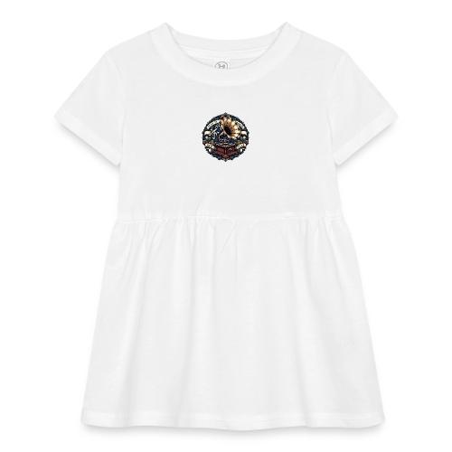 Ornate Phonograph T-Shirt - Infant Baby Rib Dress