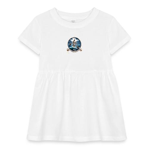 Walking On Water Faith T Shirt, Christian Miracle - Infant Baby Rib Dress