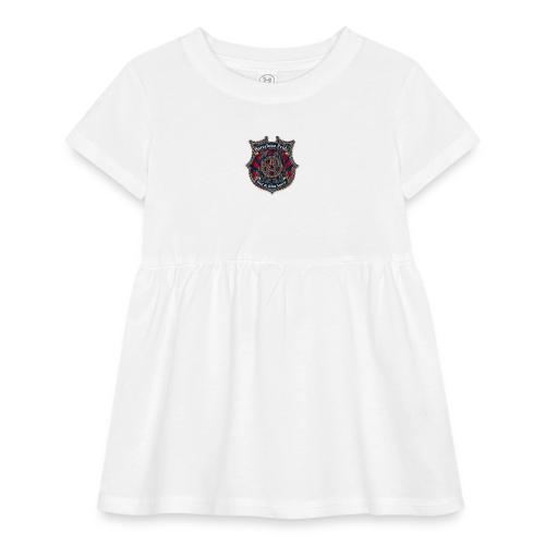 Barcelona Scarlet Pride T Shirt, Soccer City Gift - Infant Baby Rib Dress