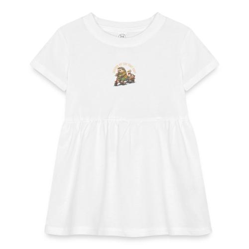 Leader of the Tiny Riot Design - Infant Baby Rib Dress