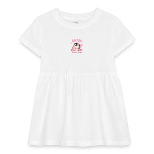 Cute Penguin Birthday Mom Kawaii Cake Balloon Gift - Infant Baby Rib Dress