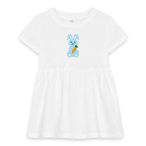 Cute Blue Bunny — Newborn Baby and Nursery Gift - Infant Baby Rib Dress