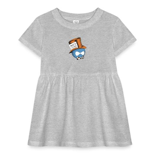 MidCamp Hatter - Orange - Infant Baby Rib Dress