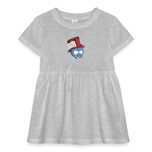 MidCamp Hatter - Red - Infant Baby Rib Dress