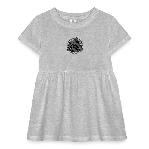 KBRO Official Logo - Black Lettering - Infant Baby Rib Dress
