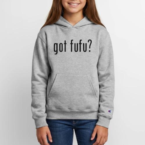 gotfufu-black - Champion Youth Hoodie