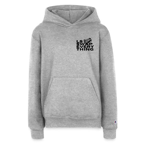 LS Swap Everything (Front & Back) - Champion Youth Hoodie