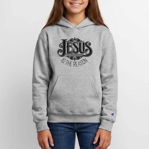 Jesus is the reason - Champion Youth Hoodie