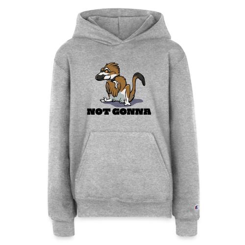 Raptor Not Gonna Killdeer Version - Champion Youth Hoodie