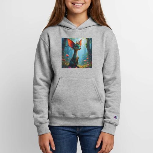 Fantasy Forest Character with Magical Vibe - Champion Youth Hoodie