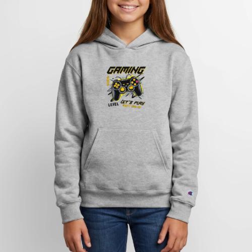 Gaming: Let's Play, Don't Give Up - Champion Youth Hoodie