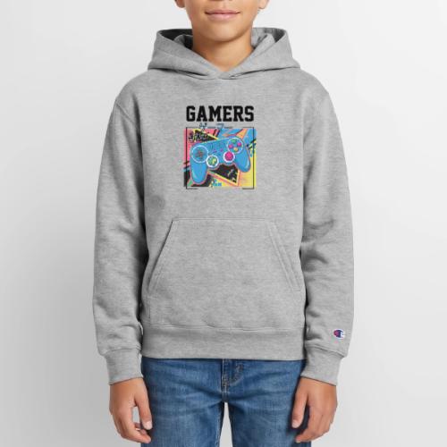 Gamers Start! Retro Japanese Vibe - Champion Youth Hoodie