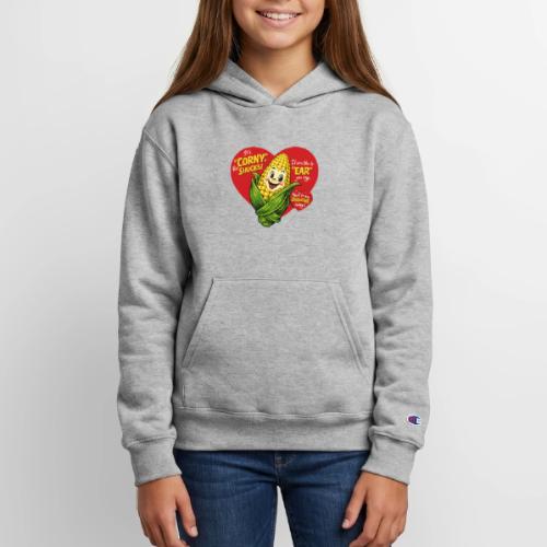 Corny Valentine T-Shirt - Champion Youth Hoodie