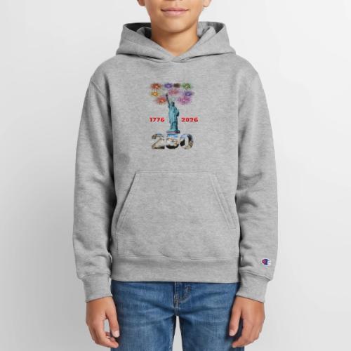 1776 - 2026 | 250 Years USA | Fireworks - Champion Youth Hoodie