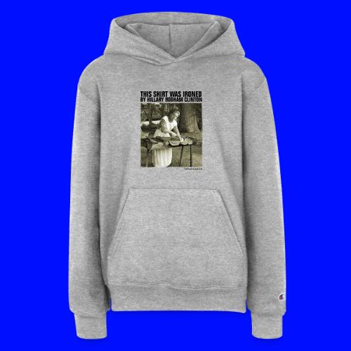 Ironed By Hillary - Champion Youth Hoodie