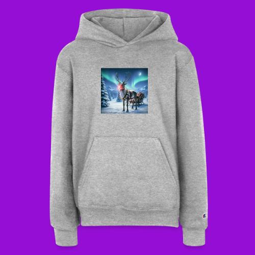 Rudolph the red nosed reindeer - Champion Youth Hoodie