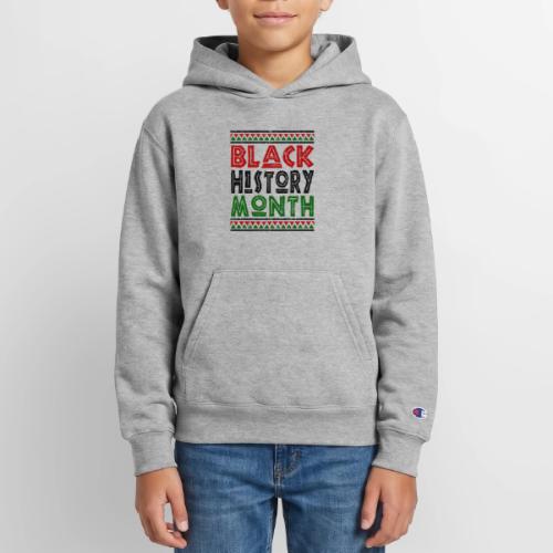 Vintage Black History Month - Champion Youth Hoodie