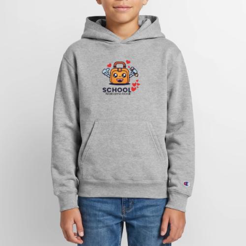 first day of school outfit- school Welcome back - Champion Youth Hoodie