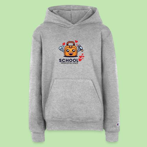 first day of school outfit- school Welcome back - Champion Youth Hoodie