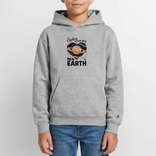 Explore Kepler-452b – New Earth Adventure - Champion Youth Hoodie