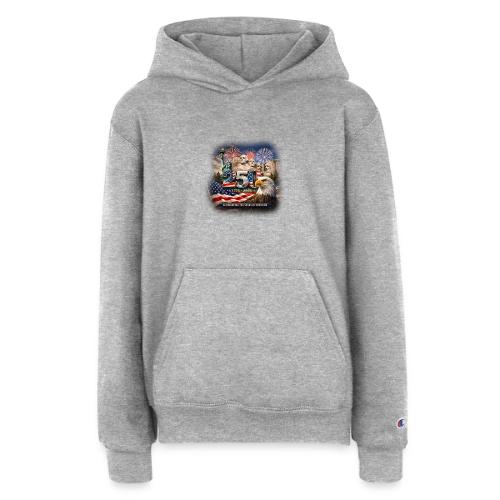 1776-2026 | Celebrating 250 Years of Freedom - Champion Youth Hoodie