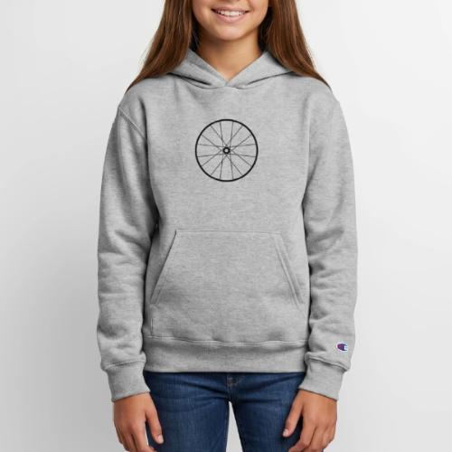 Bicycle Wheel - Champion Youth Hoodie