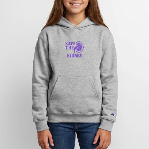 Save the kidney - Champion Youth Hoodie