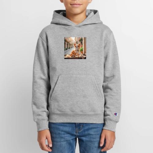 Morning coffee Chihuahua - Champion Youth Hoodie