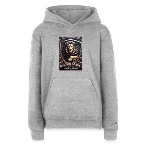 Lion King T Shirt, Funny Low-Effort Father Gift - Champion Youth Hoodie