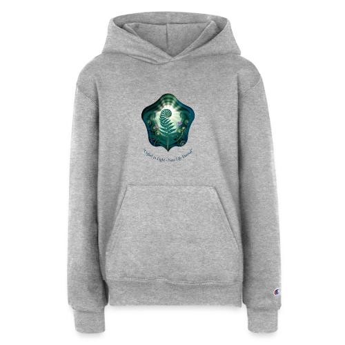 Easter Unfurl in Light Resurrection T Shirt, Gift - Champion Youth Hoodie