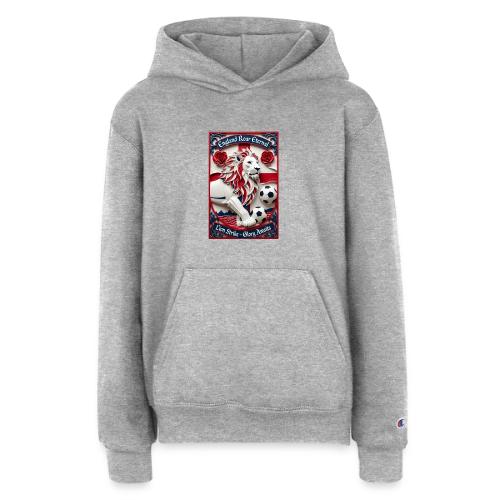 England Lion Soccer T Shirt, Football Pride Gift - Champion Youth Hoodie
