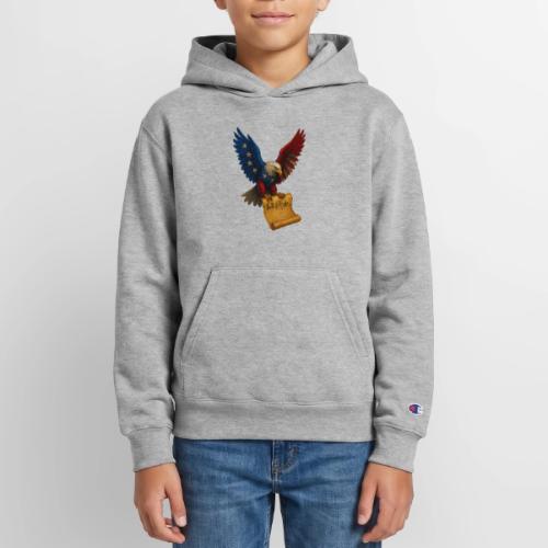 Bill of Rights Bald Eagle - Champion Youth Hoodie