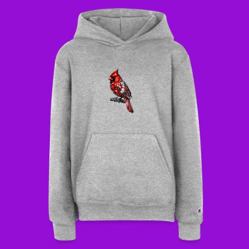 Silver Cardinal - Champion Youth Hoodie