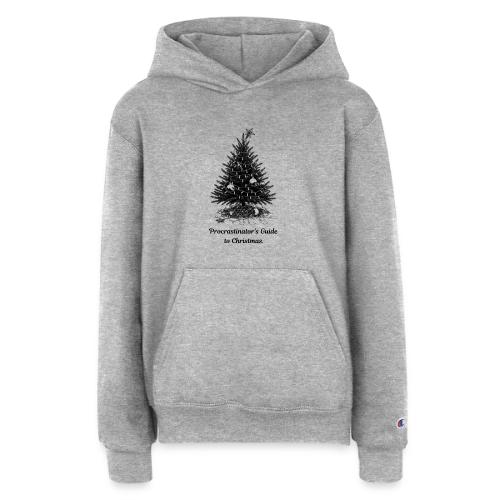 Procrastinator's Guide Christmas T-Shirt - Champion Youth Hoodie
