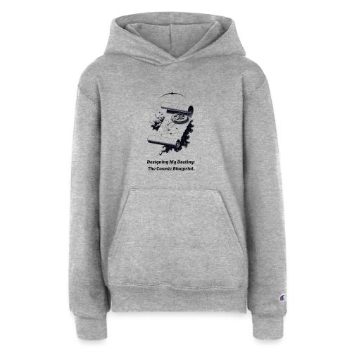 Cosmic Blueprint T-Shirt - Champion Youth Hoodie