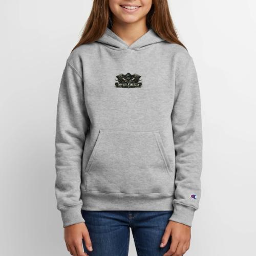 Lovely Grizzly logo - Champion Youth Hoodie