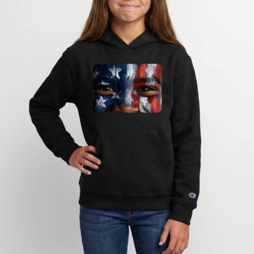 USA: Three Panels of Pride - Champion Youth Hoodie